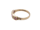 Victorian style ruby and diamond ring