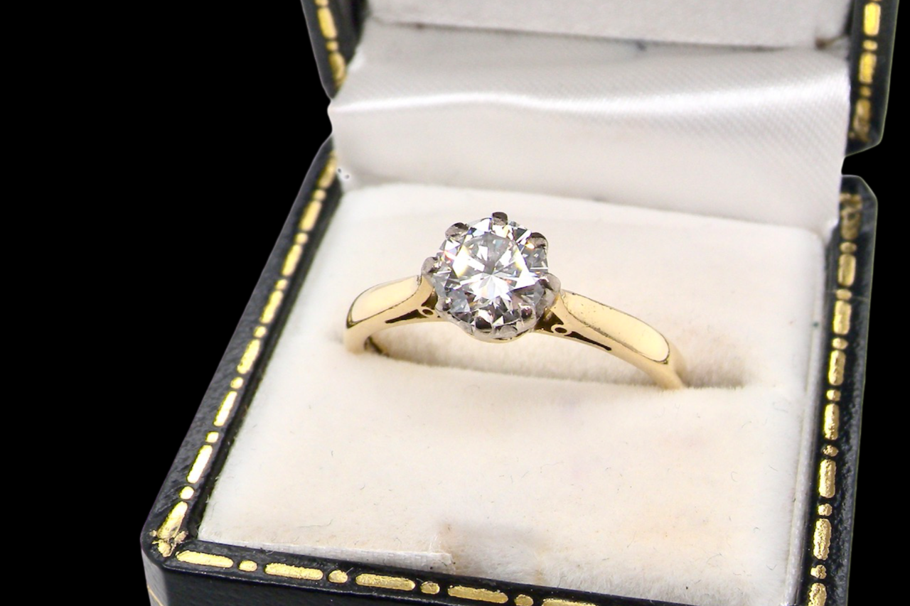 classic Solitaire Diamond Ring