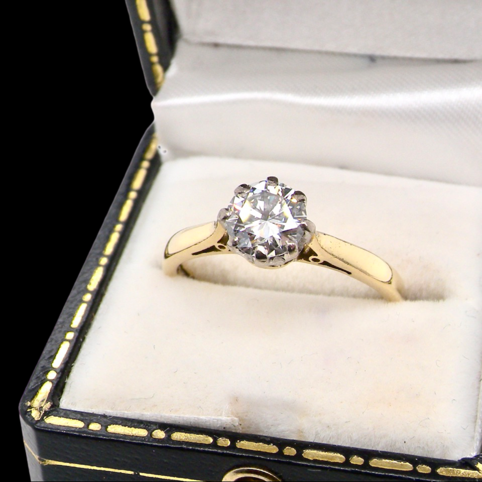 classic Solitaire Diamond Ring