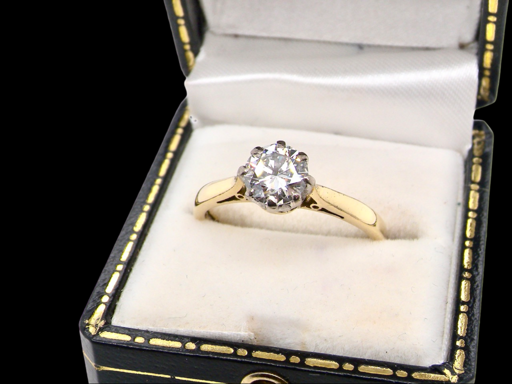  classic Solitaire Diamond Ring