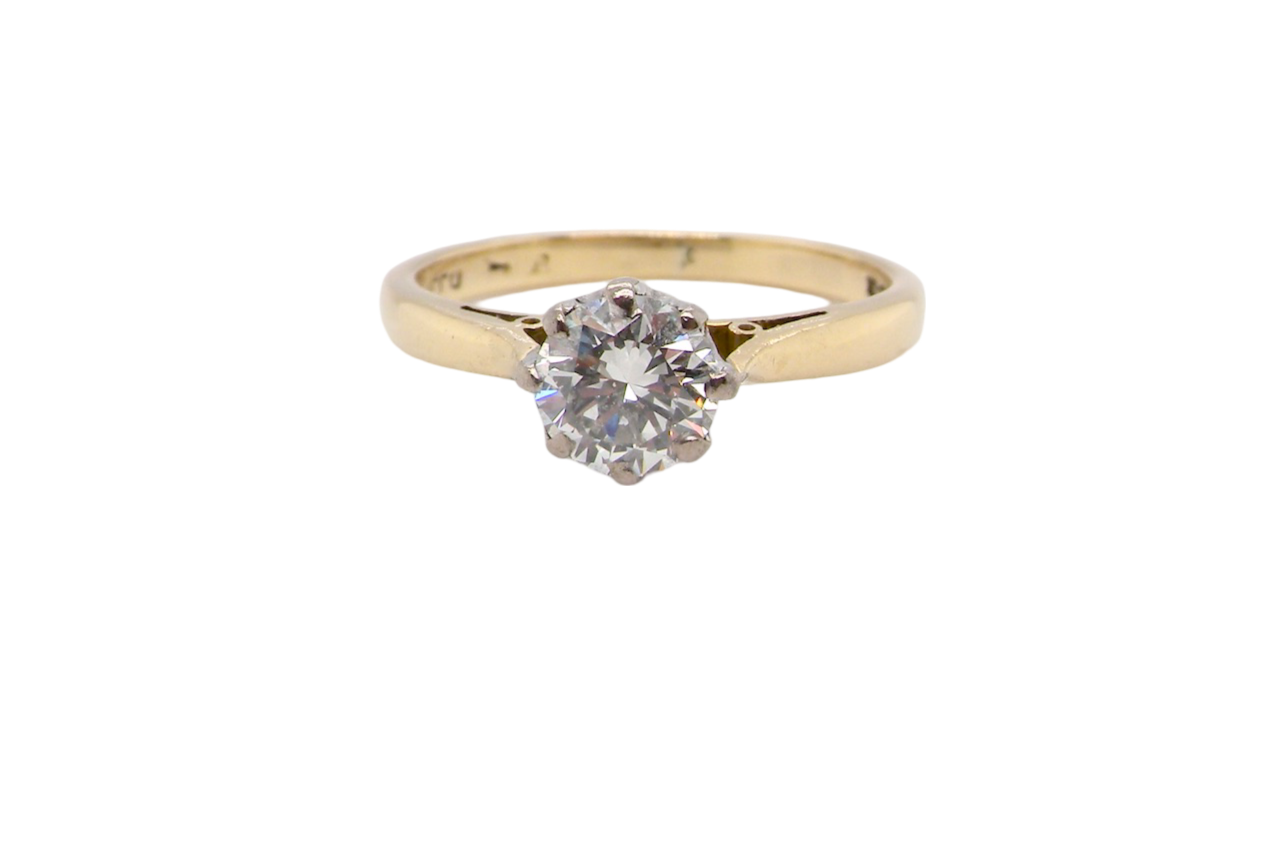 A classic Solitaire Diamond Ring