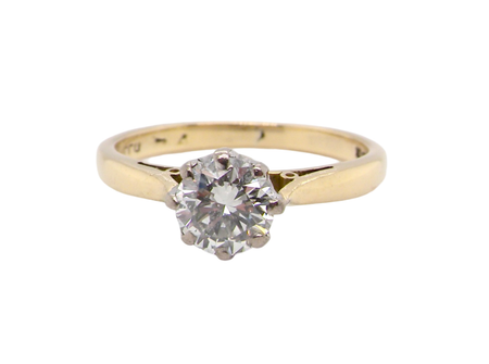 A classic Solitaire Diamond Ring