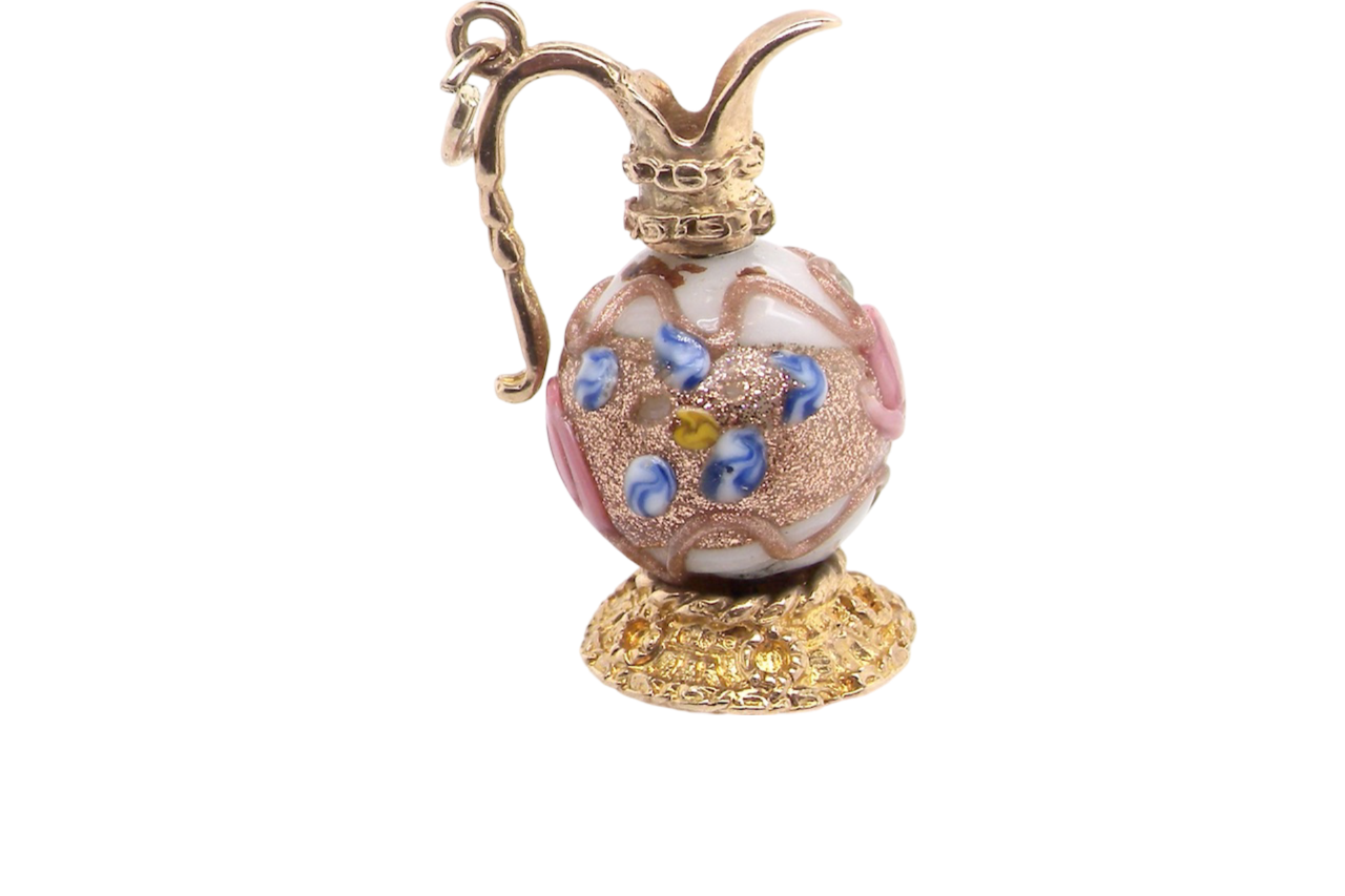 A gold charm
