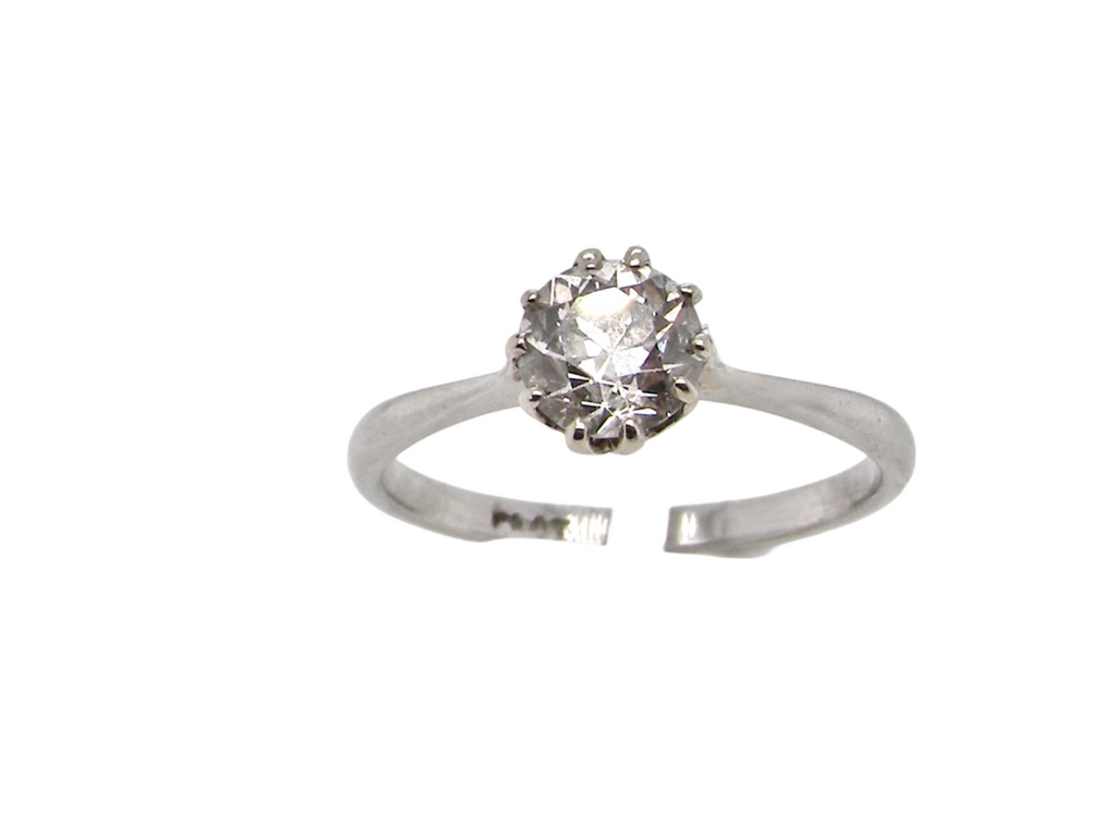 classic solitaire diamond ring