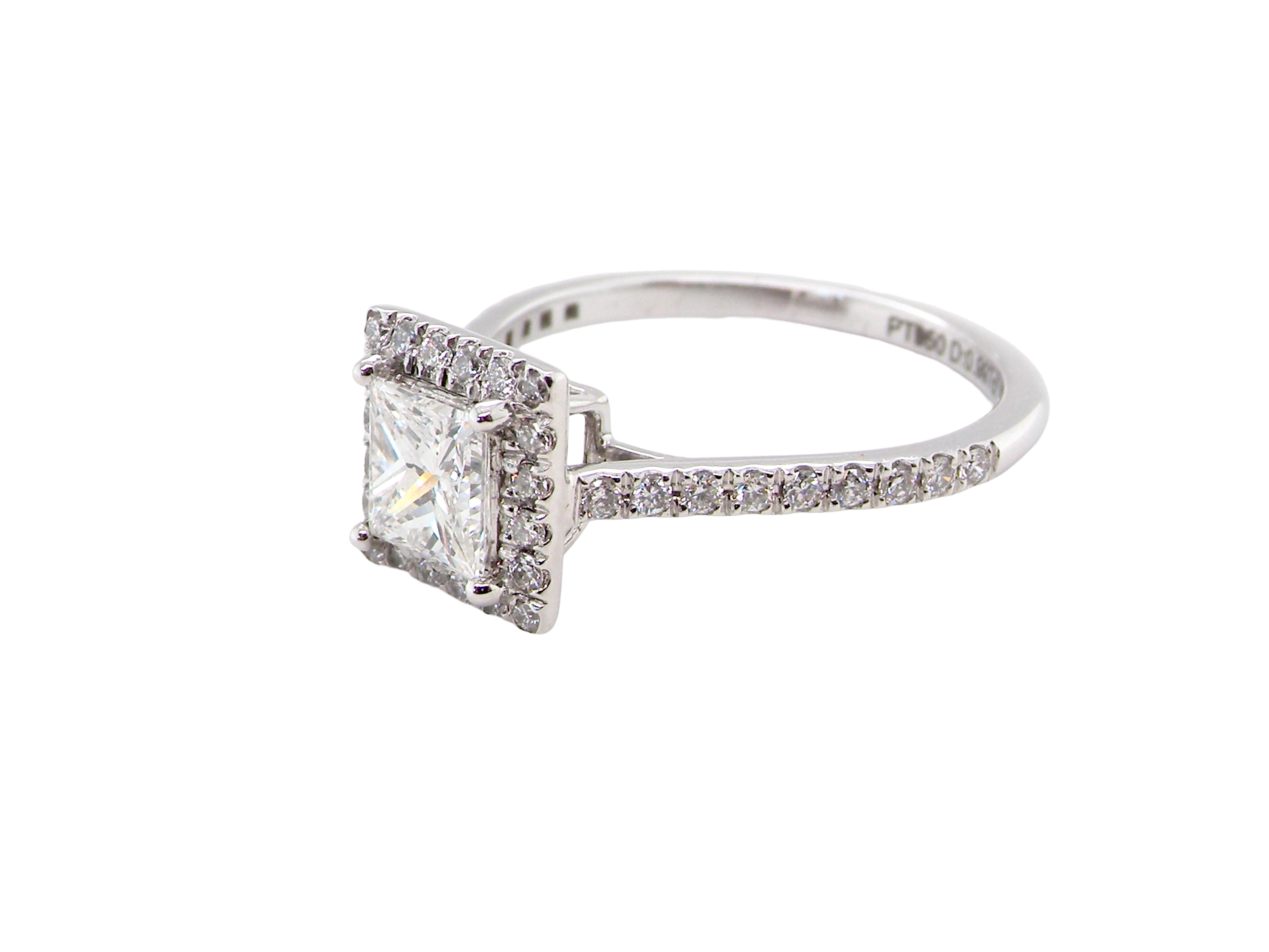 Diamond Cluster Ring