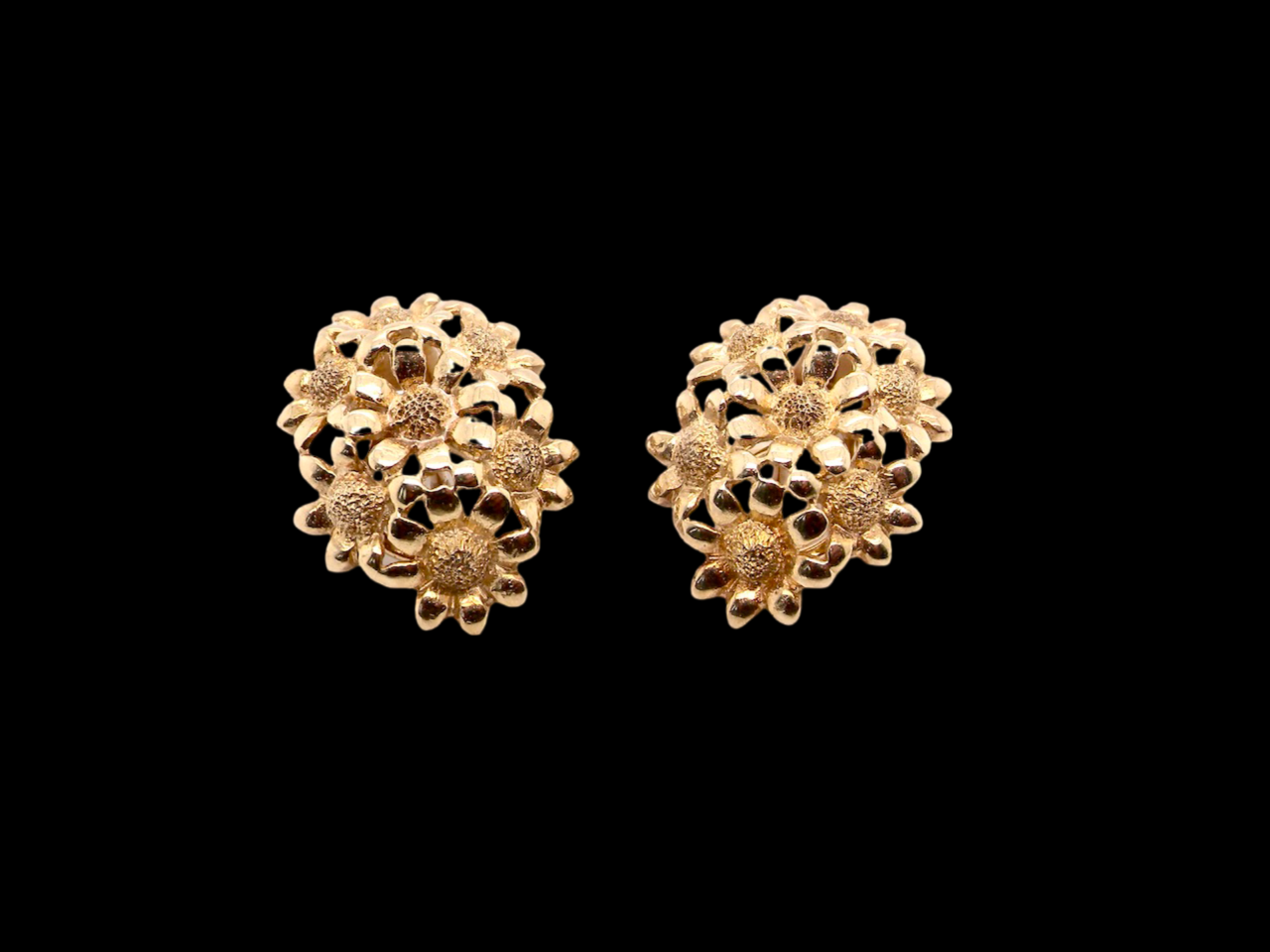 vintage clip earrings