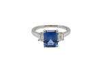 Sapphire and Diamond Ring