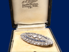 Sapphire and Diamond Brooch