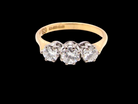 three stone Diamond Ring
