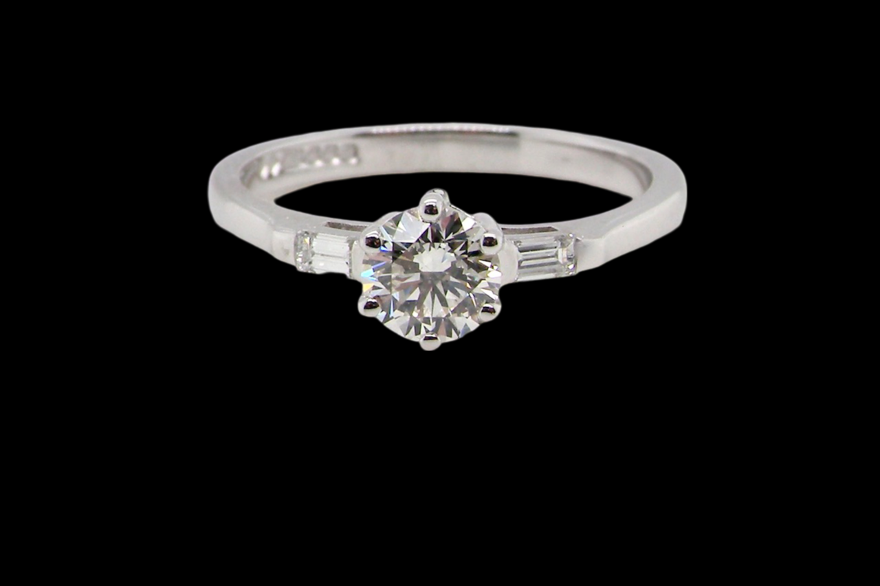 fine Diamond Solitaire Ring