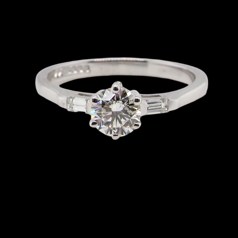 fine Diamond Solitaire Ring