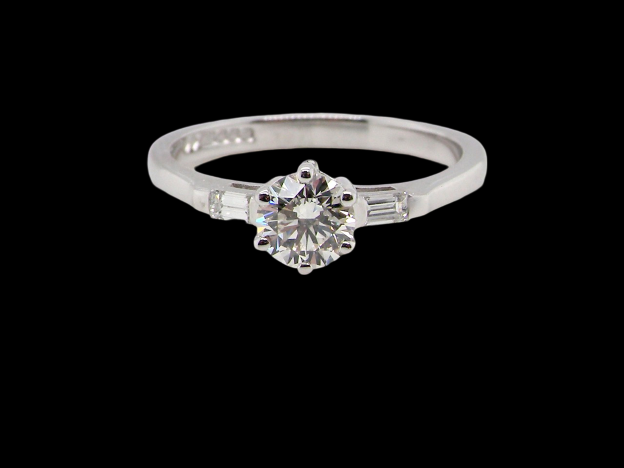 fine Diamond Solitaire Ring