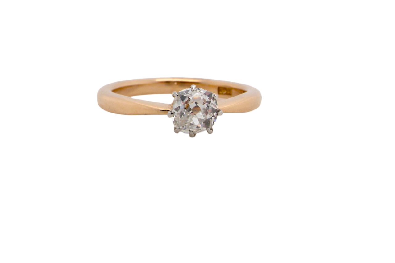 A solitaire Diamond Ring