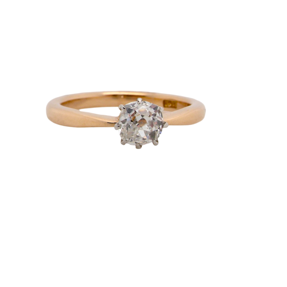 A solitaire Diamond Ring
