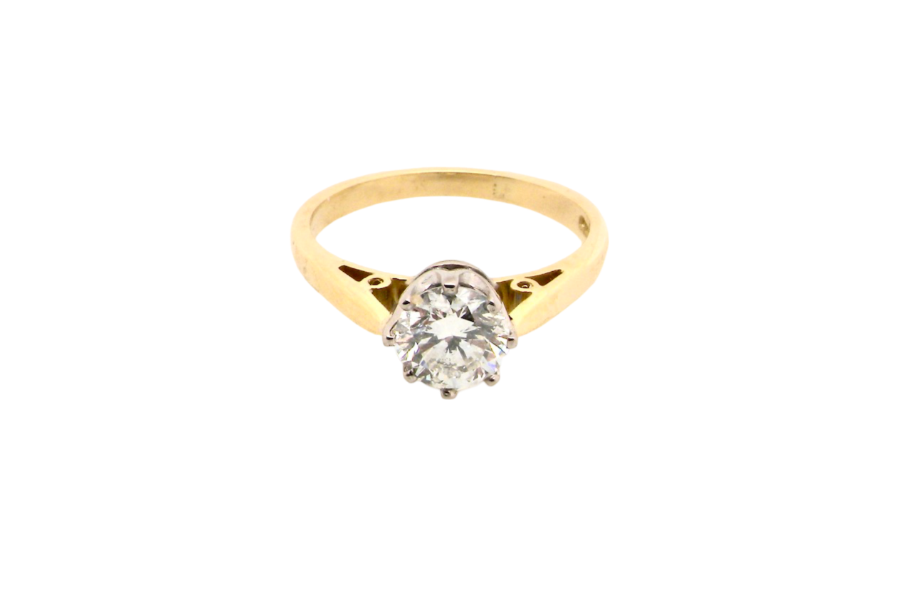 An Solitaire Diamond Ring