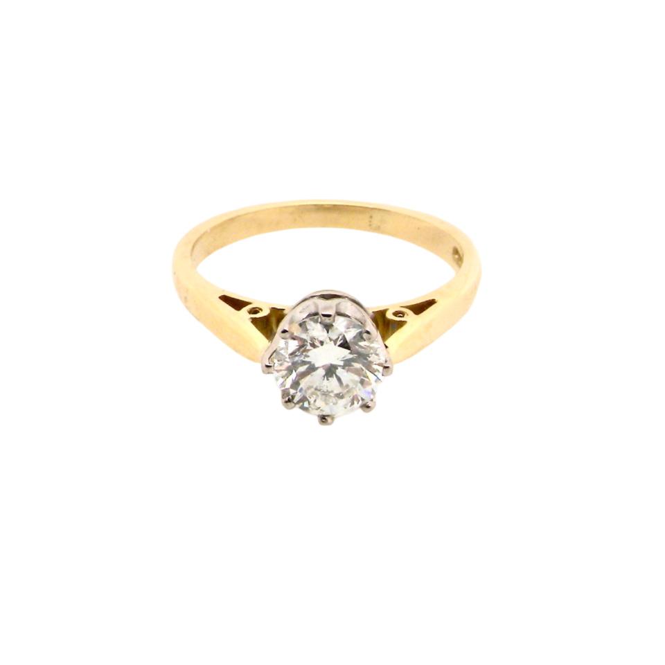 An Solitaire Diamond Ring