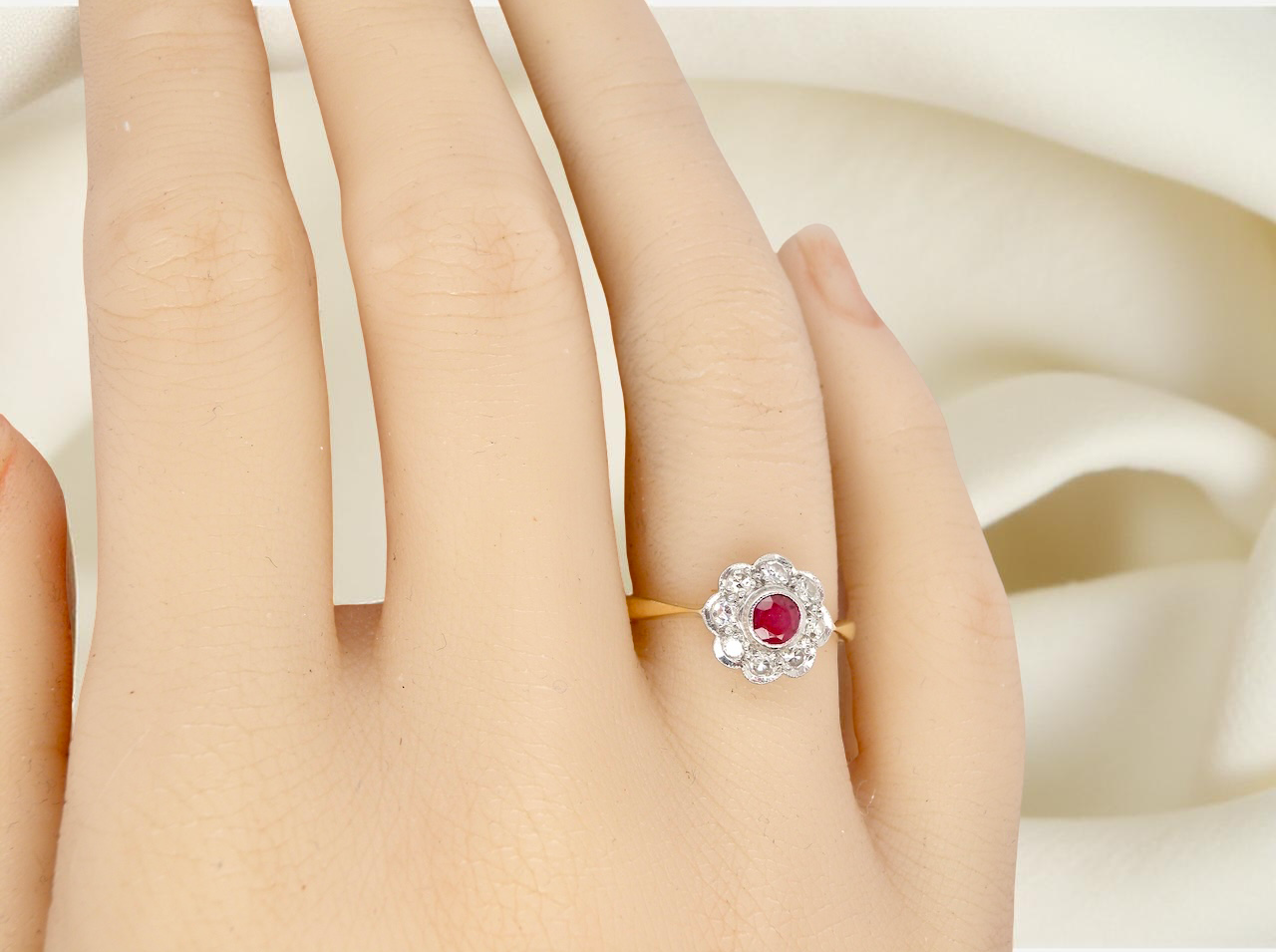 Vintage ruby ring