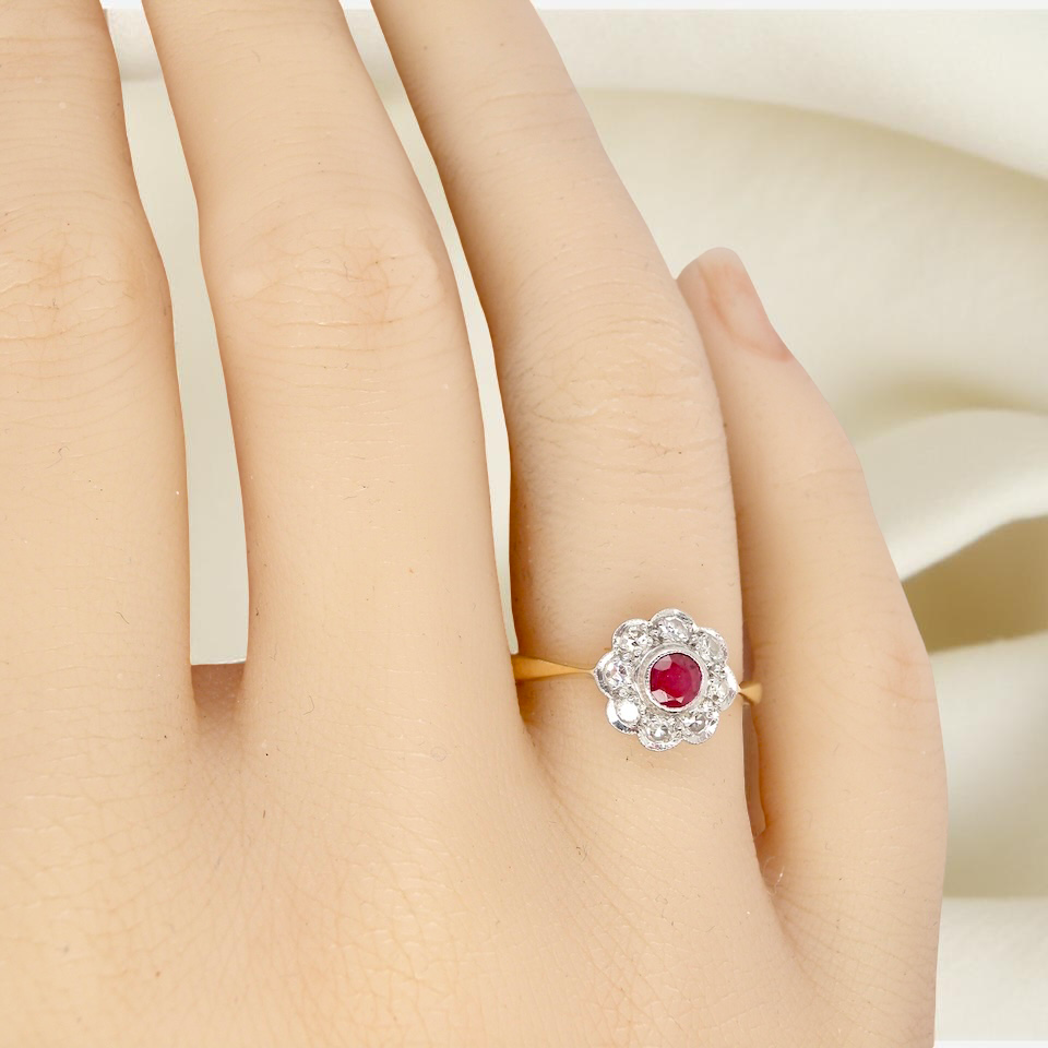 Vintage ruby ring