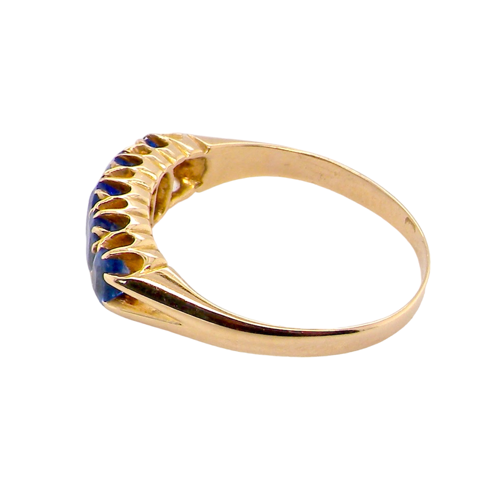 Victorian garnet ring