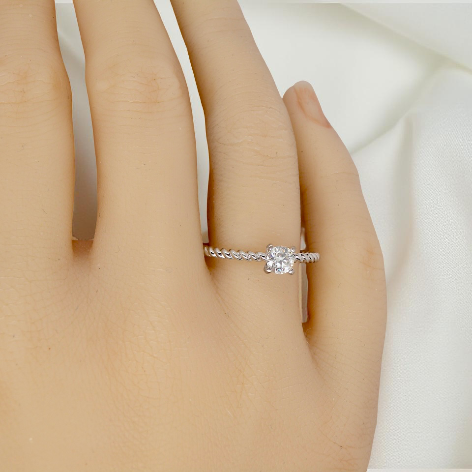 A solitaire Diamond Ring