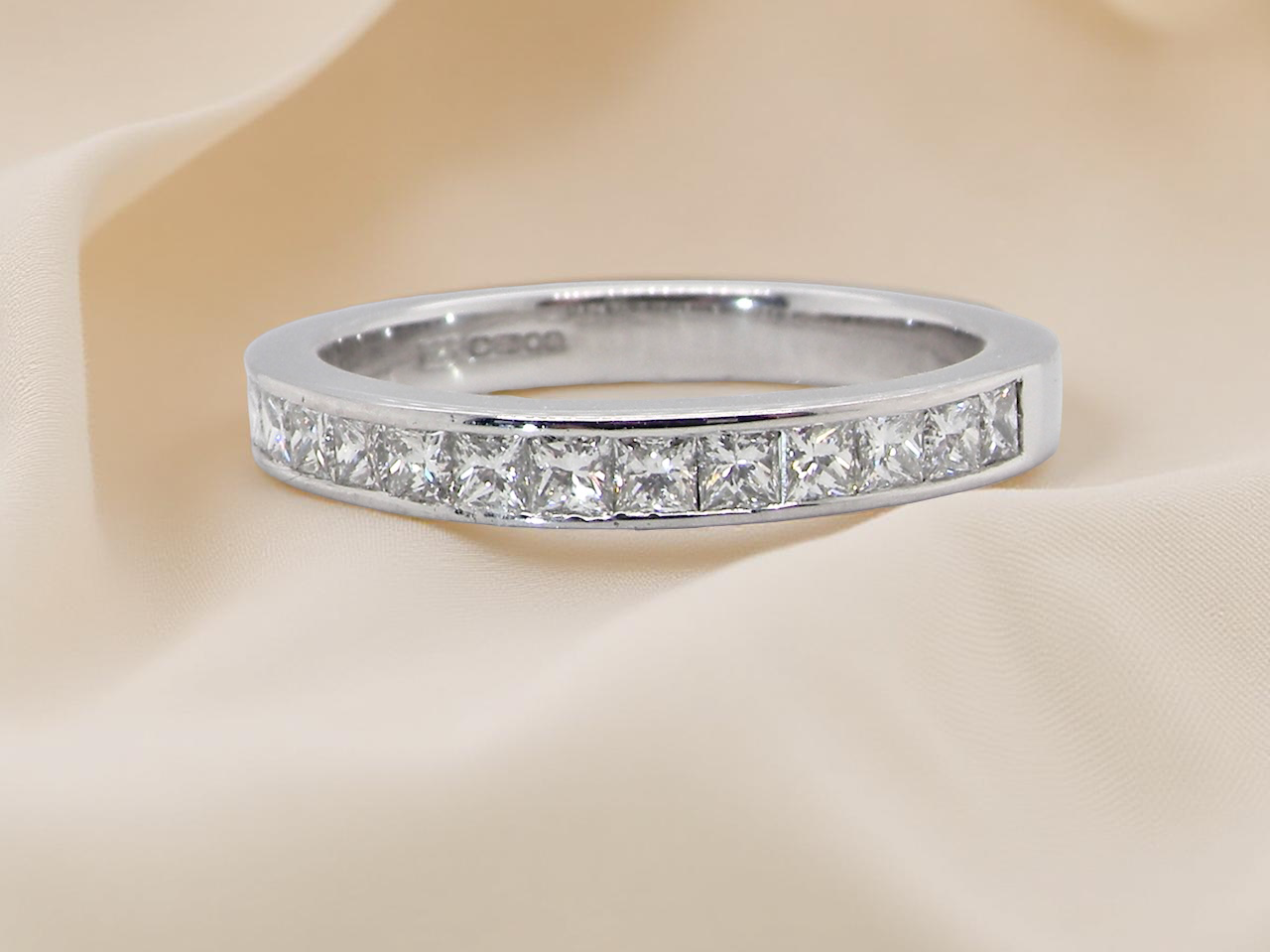 An 18 carat White Gold Diamond Eternity Ring