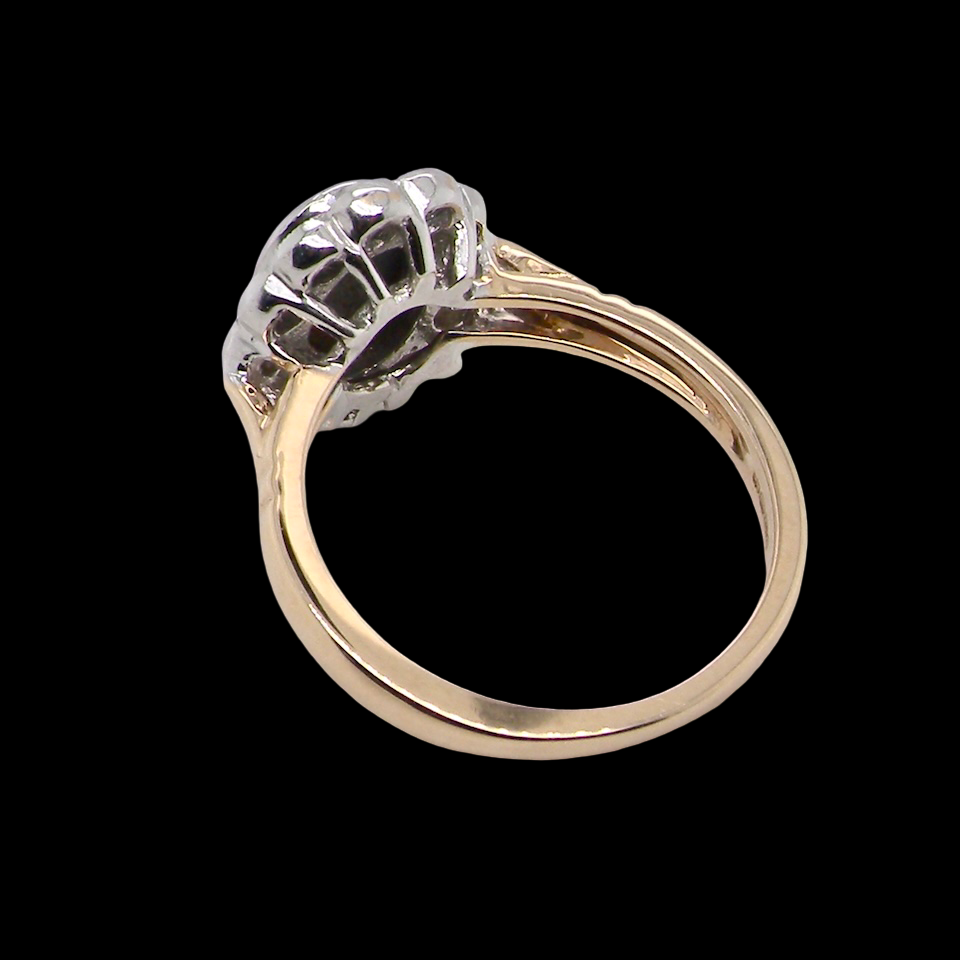 An Opal and Diamond engagement ring