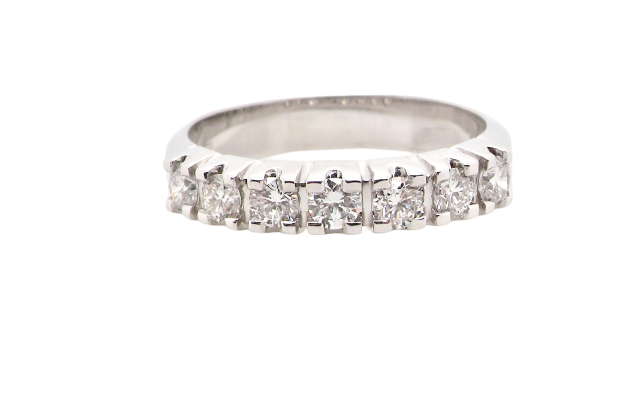 A white gold Diamond Eternity Ring