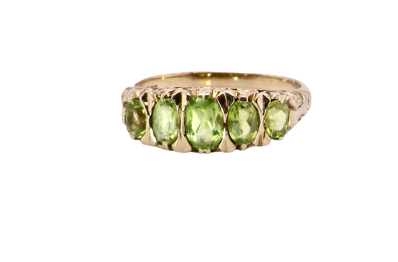 Peridot ring