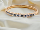 Sapphire and Diamond Bangle
