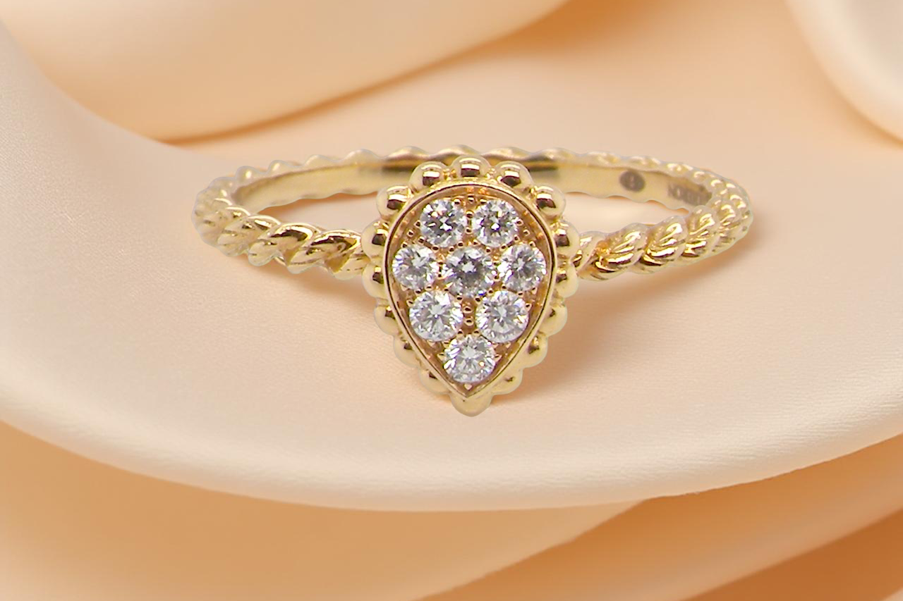 Serpent Boheme ring by Boucheron