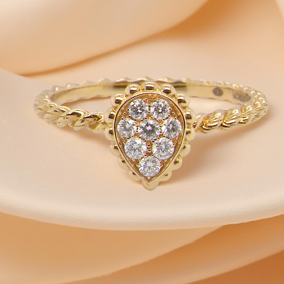 Serpent Boheme ring by Boucheron
