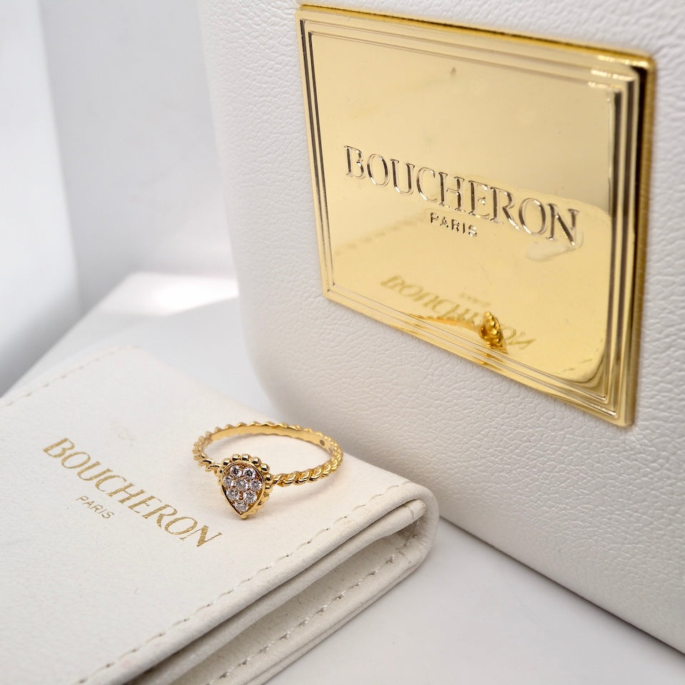 Serpent Boheme ring by Boucheron