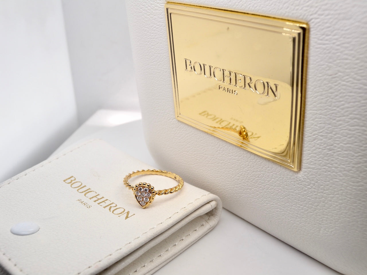 Serpent Boheme ring by Boucheron