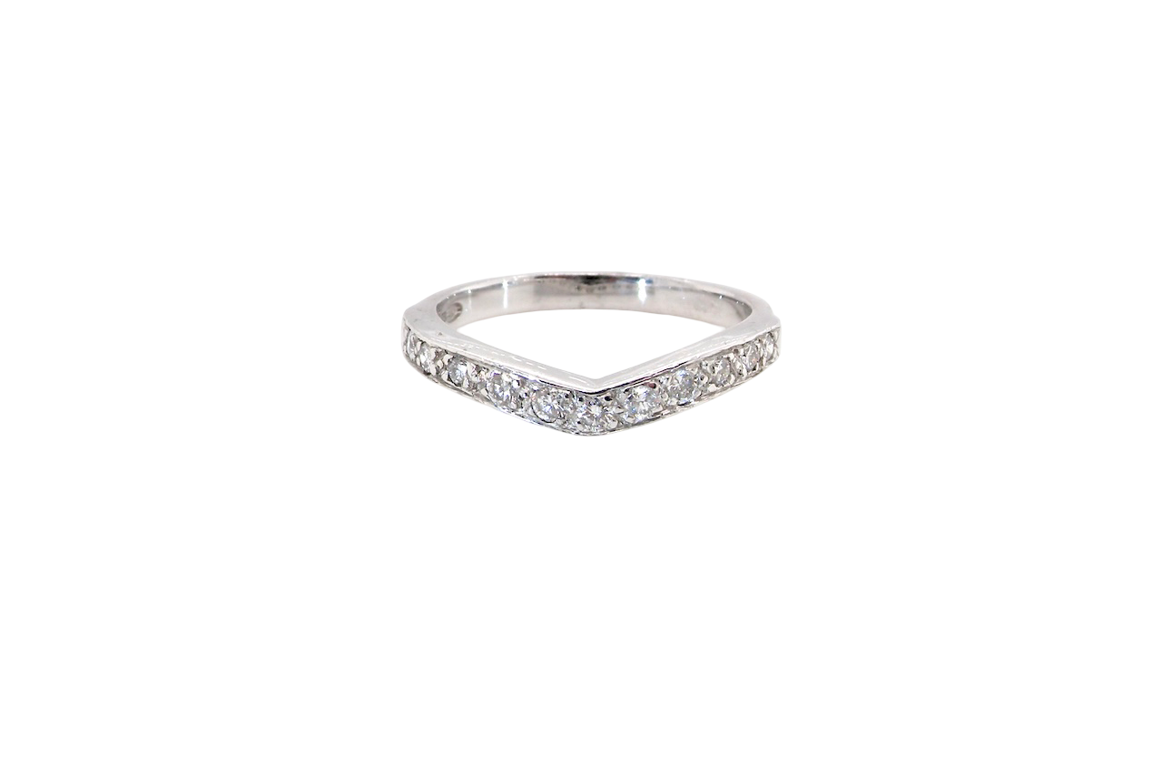 Wishbone Diamond Eternity Ring