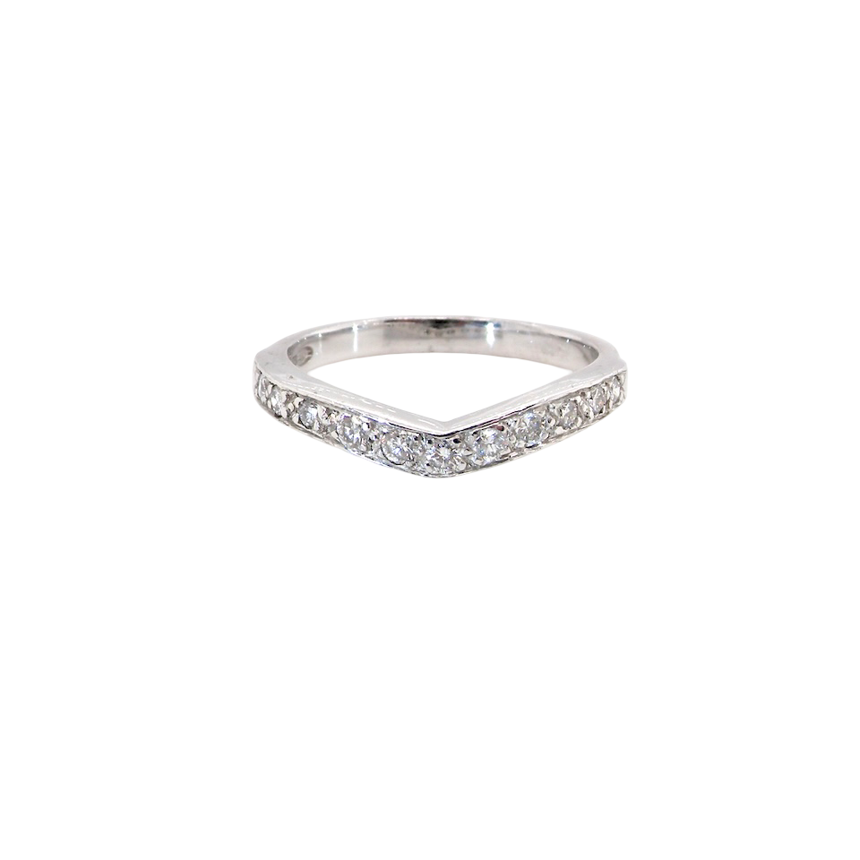 Wishbone Diamond Eternity Ring