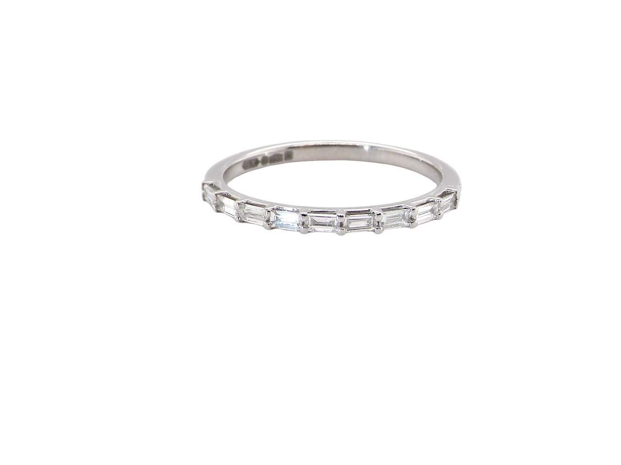 A platinum Diamond eternity ring
