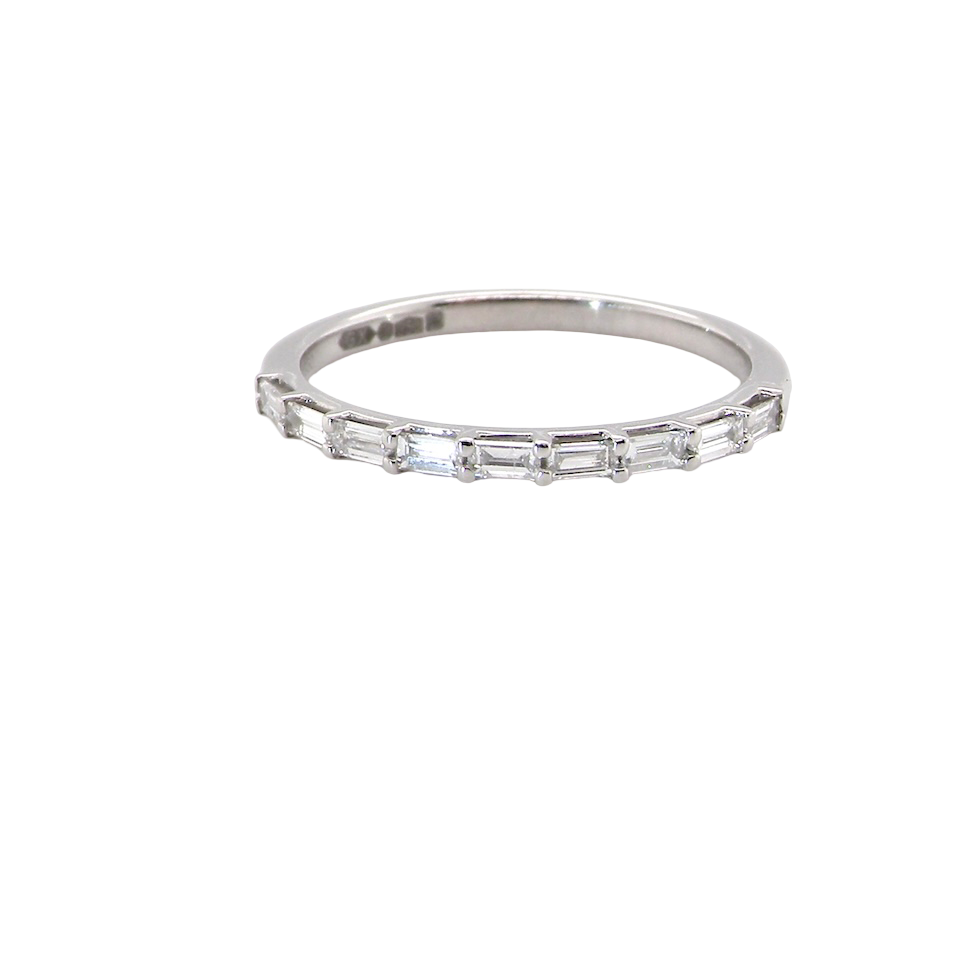 A platinum Diamond eternity ring
