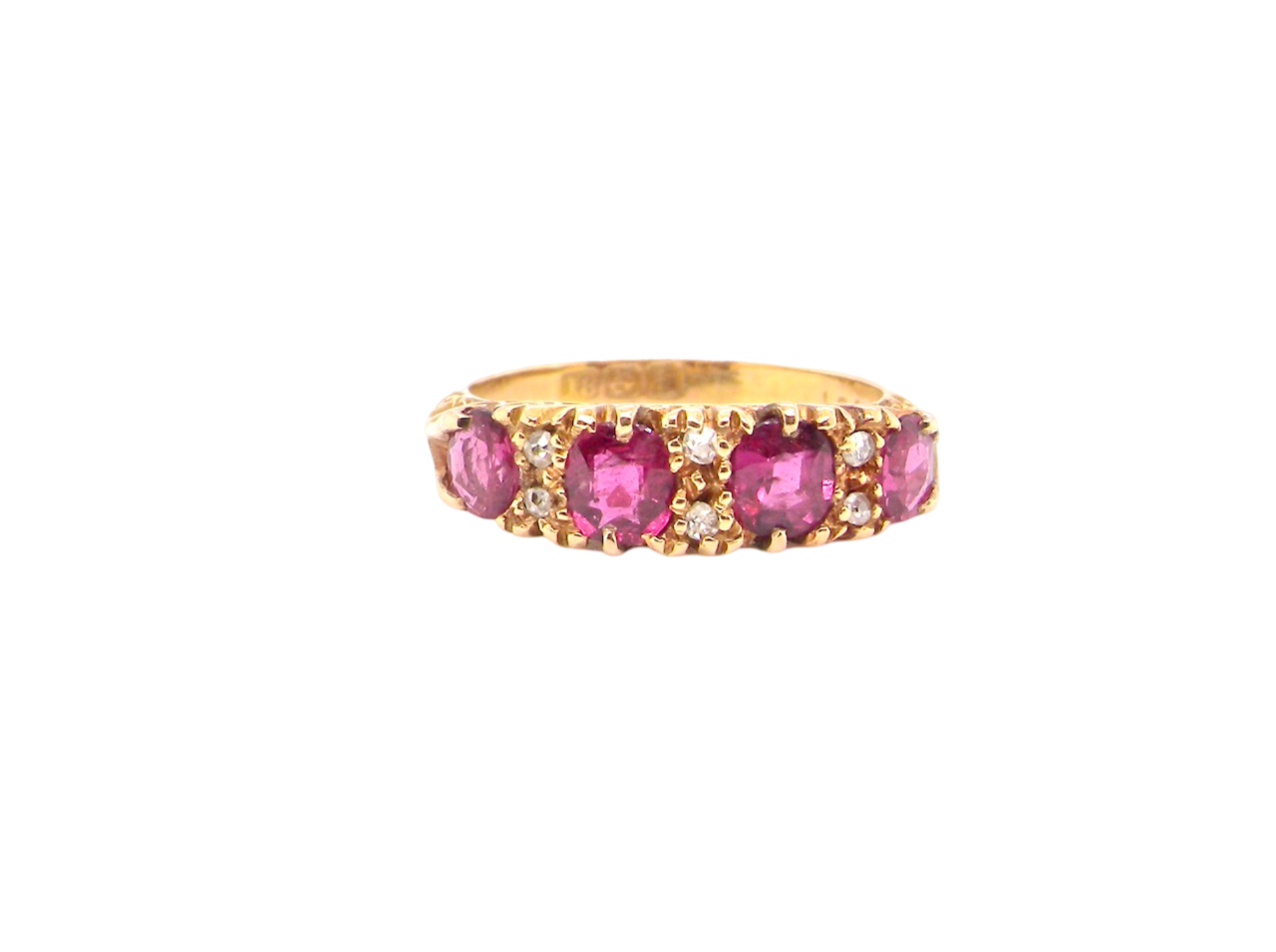 An antique Ruby and Diamond ring