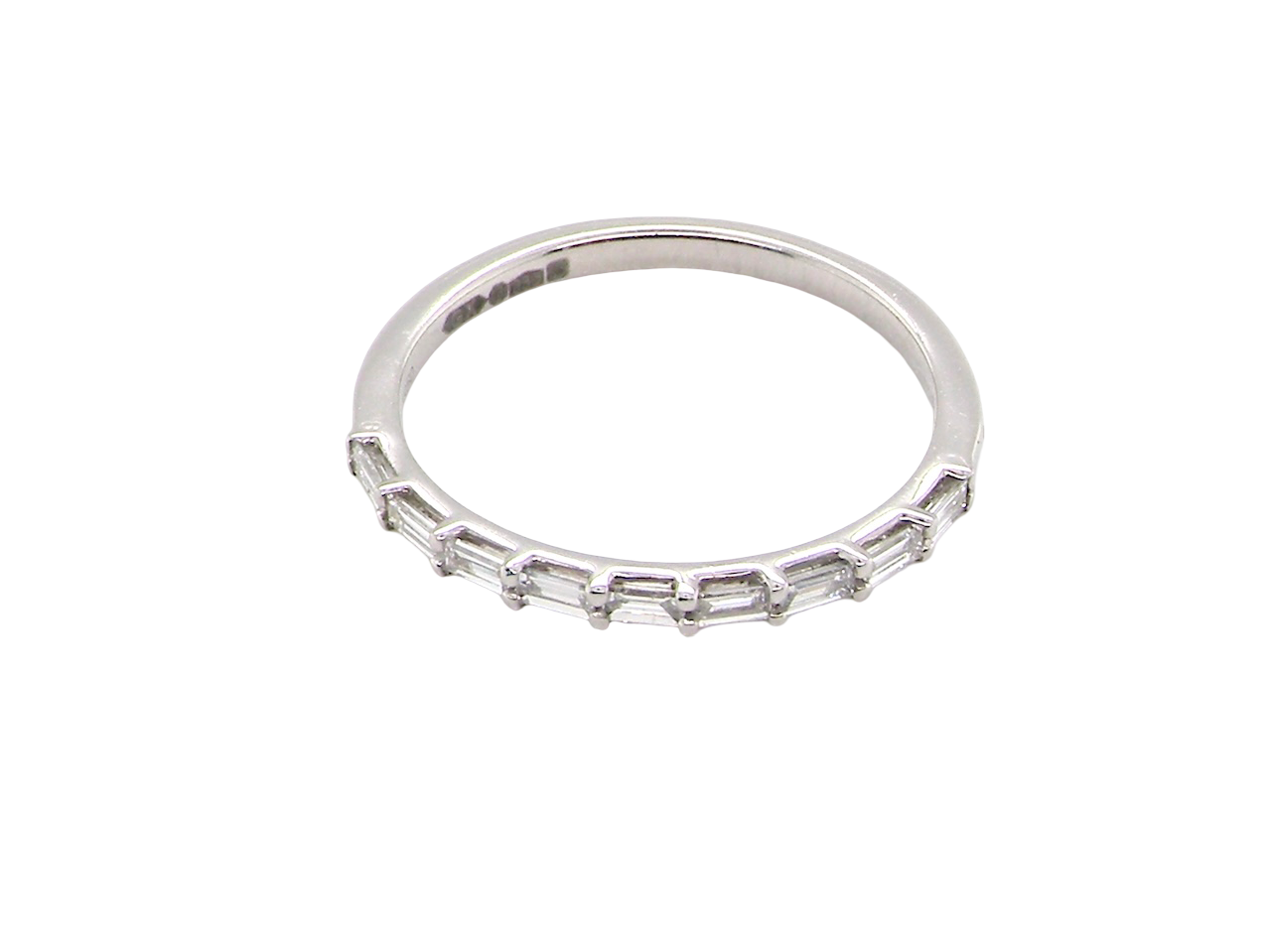 A platinum Diamond eternity ring