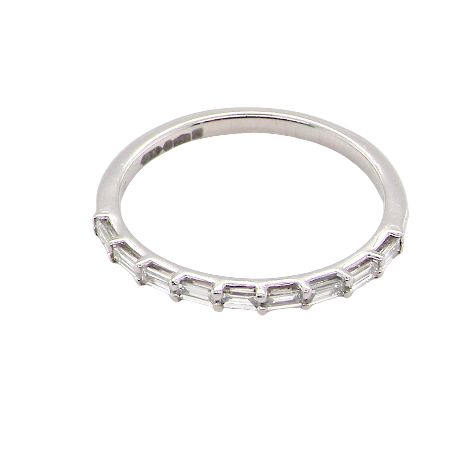 A platinum Diamond eternity ring