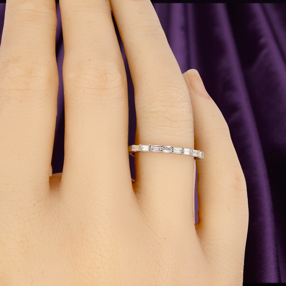 A platinum Diamond eternity ring