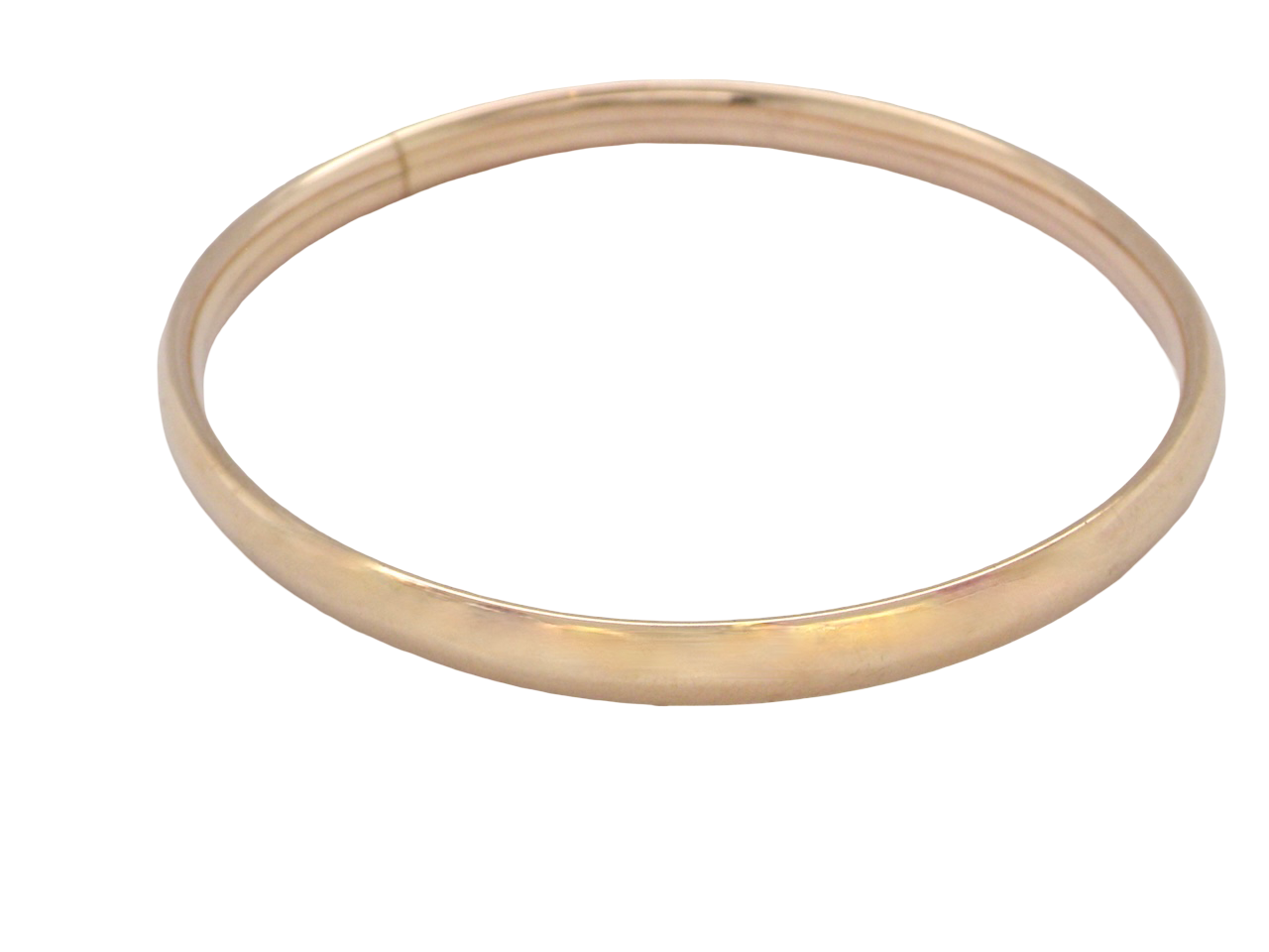crafted 9-carat gold bangle
