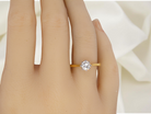 A Beautiful Solitaire Diamond Ring
