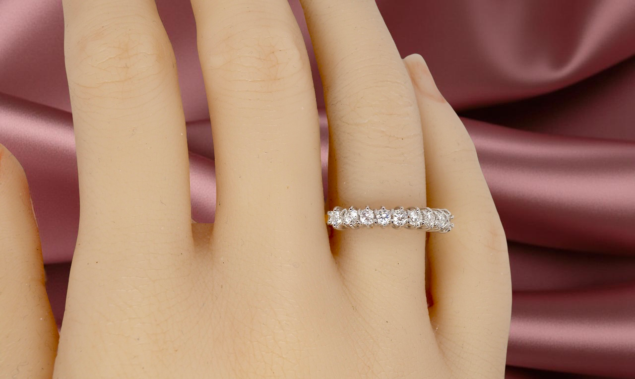 A Classic Diamond Eternity Ring