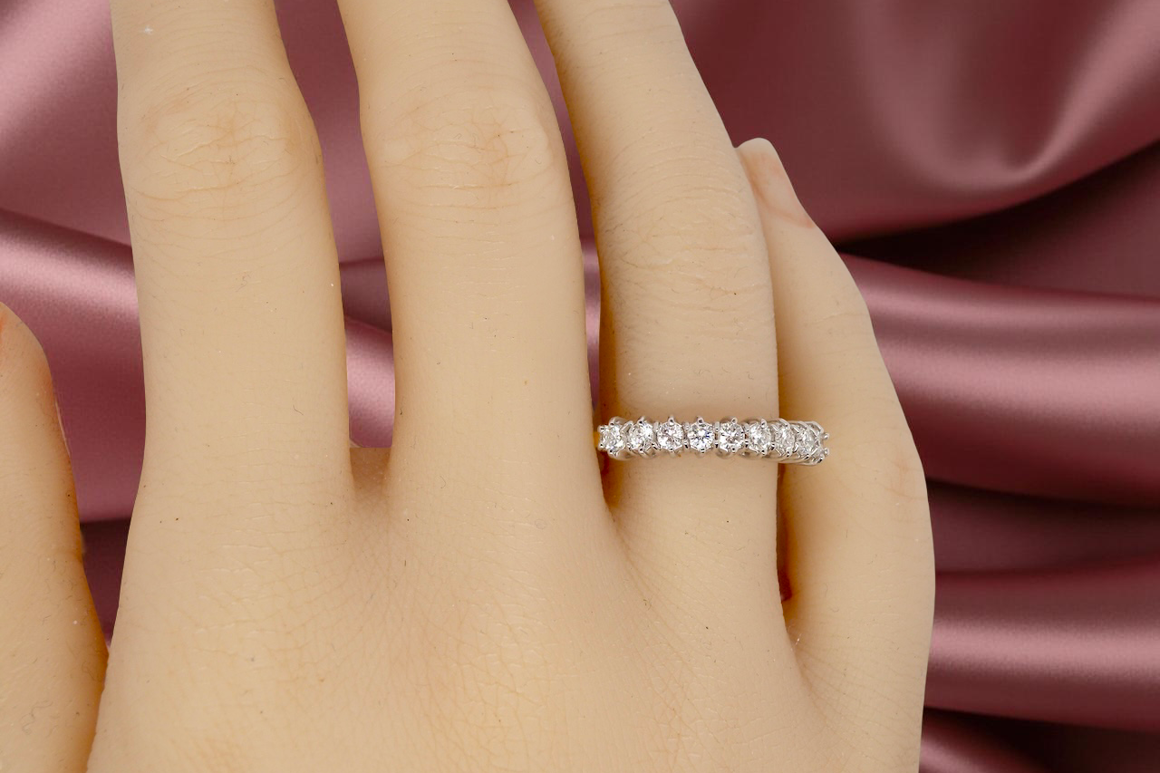 A Classic Diamond Eternity Ring