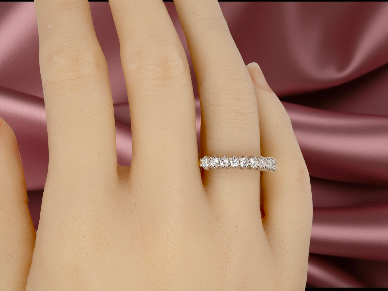 A Classic Diamond Eternity Ring