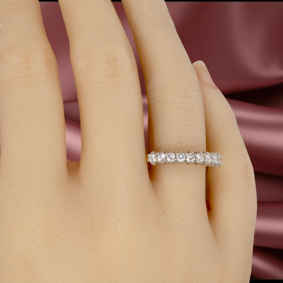 A Classic Diamond Eternity Ring