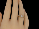 hand A Solitaire Diamond ring 1