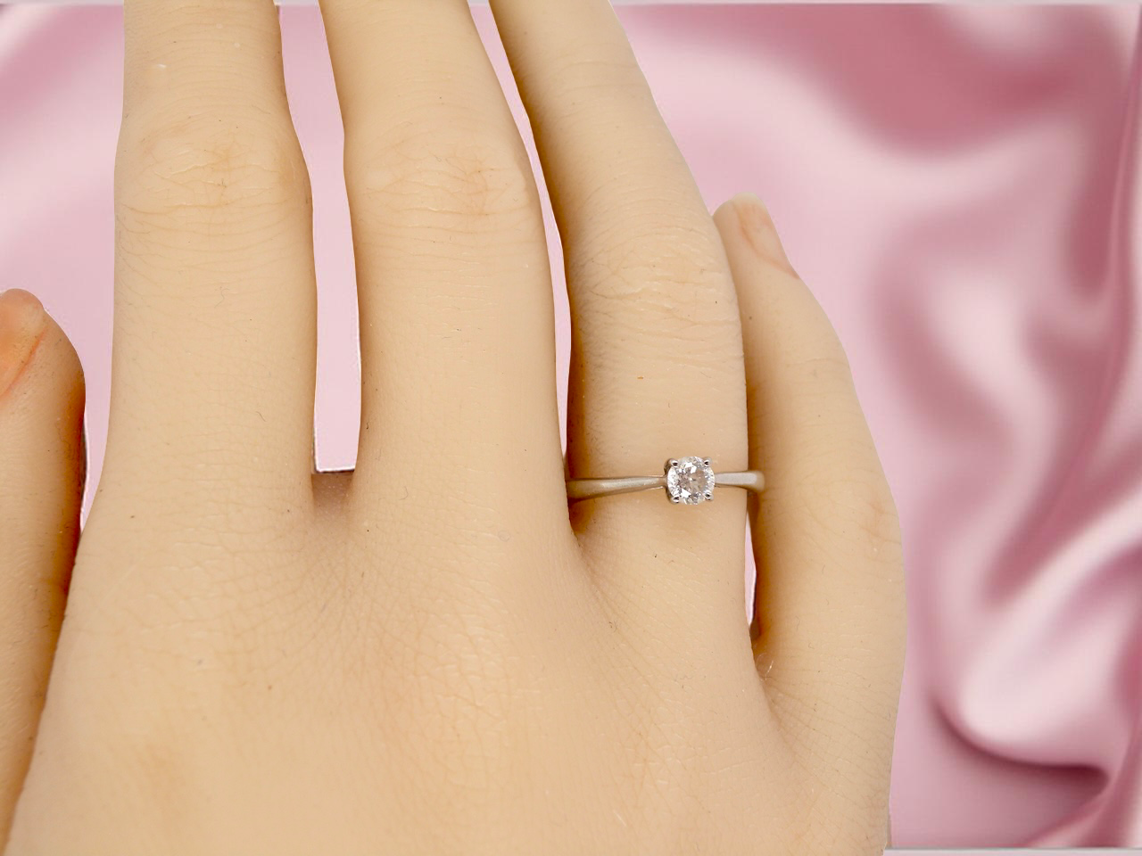 Platinum Diamond Solitaire Ring – Forever Collection
