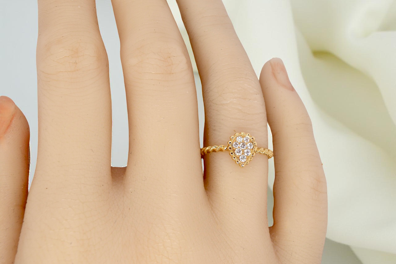 Serpent Boheme ring by Boucheron